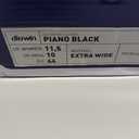 diawin Wide Shoes for Men & Women  Extra Depth Walking Shoes with Wide Toe Box for Swollen Feet, Hallux, Arthritis, and Diabetic Needs  Durable Genuine Leather for Comfort (Black)