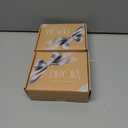 2 x Flat Hair Clips, 6 Pack 4.7 Inch French Concord Flat Hair Clips for Women Girls, 2 Styles Claw Clips for Thick Thin Hair, Strong Hold Duck Billed Clips Barrettes Accessories