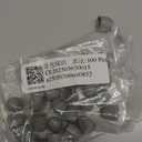 PATIKIL 100 Pcs Hex Nut Cover, M6x10x14mm Nylon Screws Bolt Covers Caps Dome Acorn Hex Head Bolt Protection Cap for Screws Nut, Gray