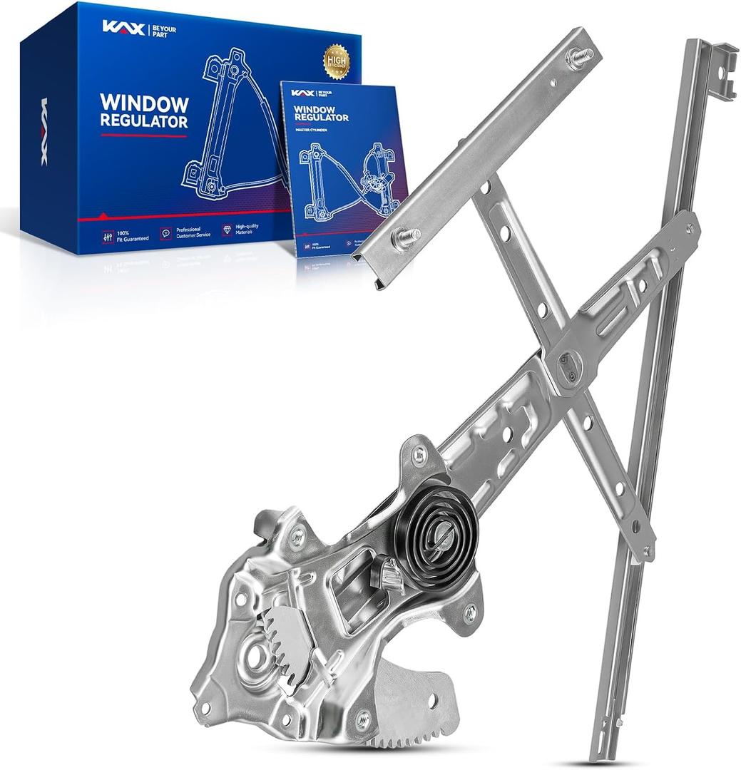 KAX 752-743 Power Window Regulator without Motor Front Left Driver Side | Compatible with Honda Civic 2012 2013 2014 2015, Front Window Lifter