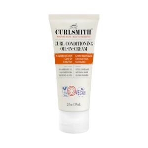 CURLSMITH - Curl Conditioning Oil in Cream - Vegan Leave in Conditioner for Curly and Coily Hair (2 fl oz) 