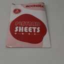 Pack and Play Sheets, 2 Pack Mini Crib Sheets, Stretchy Playard Fitted Sheet, Compatible with Graco Pack n Play, Soft and Breathable Material, Grey & White