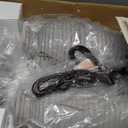 CINSARY 25" Farmhouse Jar Table Lamps Set of 2, 3 Way Touch Control Rustic Bedside Lamps with USB A+C Ports & AC Outlet, Pot Nightstand Lamps for Bedroom Living Room (LED Bulbs Included)