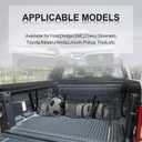 3 Pocket Cargo Net Trunk Bed Organizer, Upgrade Cargo Net Trunk Bed Organizer Compatible with Ford, Dodge, GMC, Chevy Silverado, Toyota, Nissan, Honda, Lincoln and Pickup Truck. 53 x 12 x 10 inches