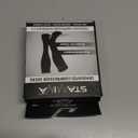 Physix Gear Compression Socks 20-30 mmHg - Men & Women - Running, Nurses, Shin Splints, Flight, Travel (Black) S/M