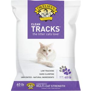 Dr. Elsey's® Clean Tracks Clumping Clay Cat Litter 40 lb. Bag