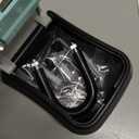 Puroma Lock Box, Key Lock Box Wall Mount & Portable Combination Lockbox with Resettable Code, Security Lockbox for Outside House Keys, Apartment Realtors Spare Keys Storage (1 Pack, Gray)