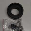 Universal Toilet Tank To Bowl Gasket,2 Kind Gasket and 2 Sets 5/16*3.15 inch Stainless Steel Heavy Duty Rustproof Bolt Hardware Kit,Fits Most 2-Inch and 3-Inch Flush Valve Opening 2-Piece Toilet Tanks