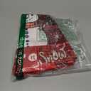 XCHI Red Let it Snow Snowman Rattan Winter Christmas Skirt Christmas Party Decorations for Home Xmas Holiday Winter Indoor Decro 36 Inch