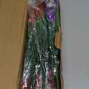 24 Bundles Artificial Flowers for Outdoors/Indoors, Fake Flowers Plants for Indoor Outside Garden Porch Window Box Home Wedding Farmhouse(8 Color)