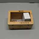 Bamboo Wireless Charging Station with Alarm Clock & Night Light, 3 in 1 Charging Station for iPhone 17/16/15/14/13/12/11 Pro Max/X/Xs, AirPods 4/3 & AirPods Pro 3/2/1/, Apple Watch Series