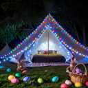 66FT Rope Lights for Outside,Connectable String Lights Outdoor Waterproof IP67,8 Modes 200 LEDs Rope Lighting for Garden,Party,Indoor Bedroom,Christmas Eaves Decor,Multicolors