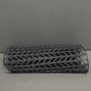 AWOKE Large Silicone Sink Protectors for Kitchen Sink, 30" x 16" Center Drain Hole, Sink Mat for Bottom of Farmhouse Kitchen Stainless Steel Sinks, Raised Feet/Heat Resistant/Non-slip (Gray)