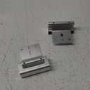 Hemoton 2pcs Heavy Duty Security Door Lock Aluminum Alloy Door Latch Home Security Lock Theft