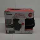 Newell Brands Sunbeam MIcroplush Soft Electric Heated Throw Blanket with Foot Pockets 4 Heat Settings and Auto-Off, Grey, 50''x60'', Full Size