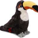 DolliBu Toucan Plush - Super Soft Toucan Stuffed Animal, Cute Tropical Rainforest Animals Figures Bird Plush Toy for Boys and Girls, Adorable Toucan Bird Toy for Kids, Teens, and Adults - 8 Inches