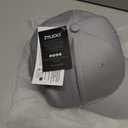 Zylioo Men's Baseball Cap with Closed Back, Non Adjustable Fitted Caps for Big Heads, Stretchy Baseball Hats (Gray, XL-2XL)