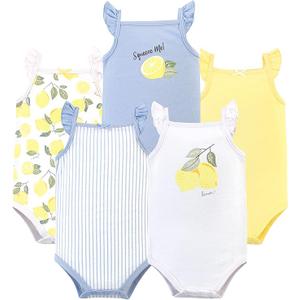 Hudson baby baby-girls Cotton Sleeveless Bodysuits 6-9 M Hudson baby baby-girls Cotton Sleeveless Bodysuits 6-9 M