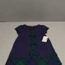 Gymboree Girls and Toddler Short Sleeve Dressy Dress (3T, Tidal Green Plaid)