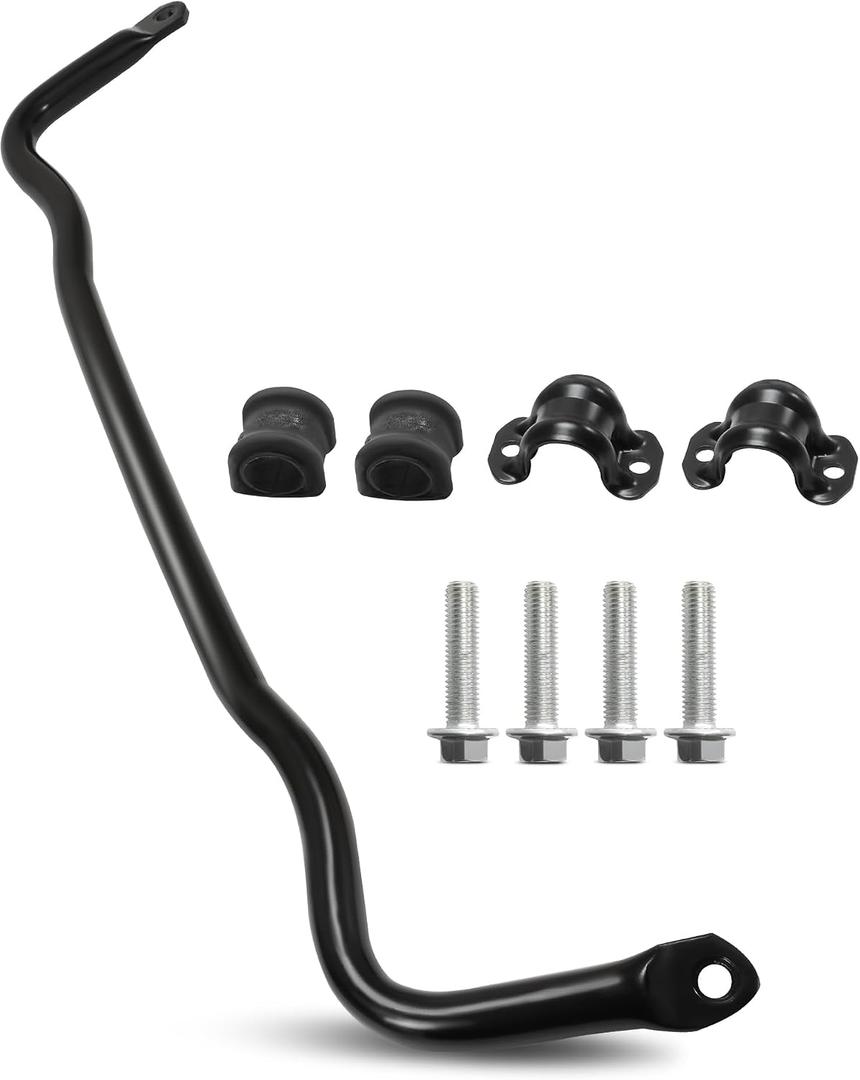 55398938AC Front Suspension Stabilizer Bar (Includes Bushing, Bushing Retainer, Hex Head Screw) Compatible with Ram 1500 2012-2018 for Dodge Ram 1500 2009-2011 for Ram 1500 Classic 2019-2022