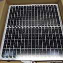 Solar Ceiling Fan Light, 20000mAh Portable Gazebo fan with 30W Solar Powered Fan with Remote Control, Outdoor Ceiling Fan with Light for Patios, Canopy, Shed, RV, Porch and Chicken Coop (White)