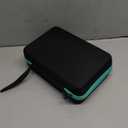 Monthly Pill Organizer 4 Times a Day, Pill Box Organizer with 32 Daily Compartments, 30 Day Pill Organizer 4X a Day Pill Holder with Hard Shell Travel Case with Weekly Pill Bag 4 Times a Day