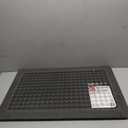Comfort Zone Gray 20 in. x 32 in. Non-Slip Indoor Commercial Door Mat