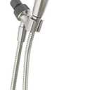Delta Faucet ProClean Brushed Nickel Shower Head with Handheld, Showerhead with High Pressure Spray, Handheld Shower Head, 6 Spray Settings, SpotShield Brushed Nickel 75740SN