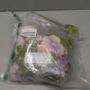 Fule 2 Pack Large Artificial Peony Silk Flower Bouquets Arrangement Wedding Centerpieces (New Purple)