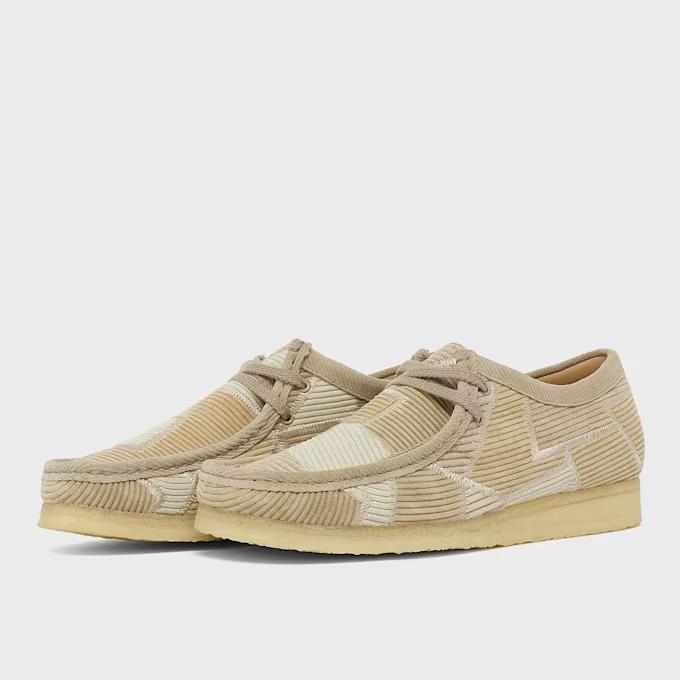 Clarks Wallabee Beige combi 10, Beige