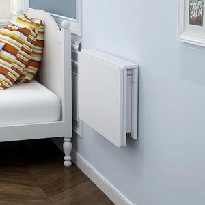 MM MELISEN Wall Mounted Folding Table, 37,5 x 18,5, White, Space-Saving Design