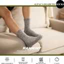 Alpaca Wool Diabetic Socks for Men Women Non Binding Wide Loose Fit Thick Warm Soft Seamless Breathable-Mixcolor, XL