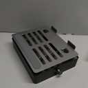 Laptop Stand with Storage Drawer, Adjustable Ergonomic Laptop Riser for Desk, Heavy-Duty Metal Stand for 1016 Laptops, Space-Saving Desk Organizer for Remote Work & Home Office, Gray (Medium)