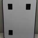 VooBang Bathroom Mirror 24x32 inch, Black Gorgeous Deep Frame Wall Mirror, Modern Round Corner Bathroom Vanity Mirror for Bedroom, Living Room, Hanging or Leaning Horizontal or Vertical, Black