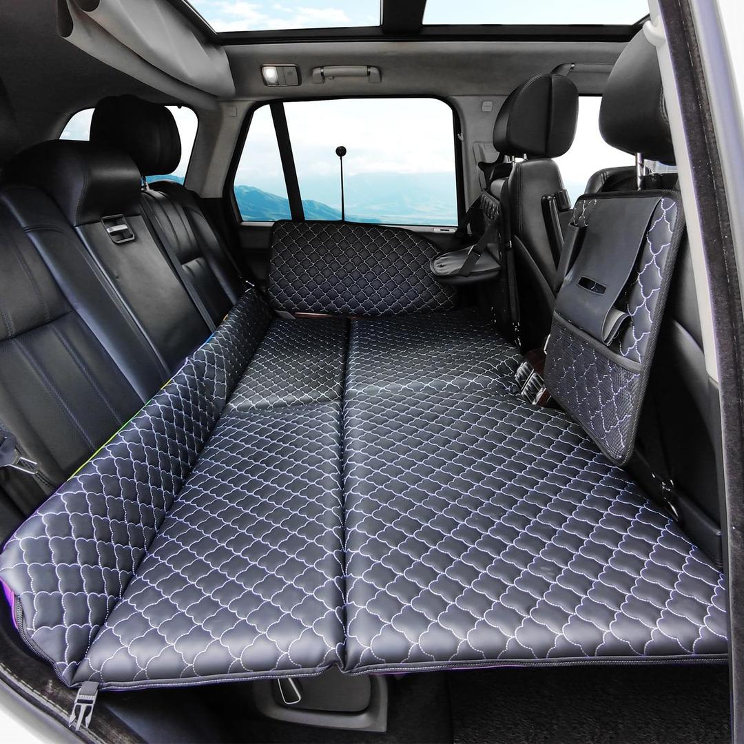 Non Inflatable Truck Bed Air Mattress for Large Truck, Car Travel Camping Back Seat Extender for F150/RAM 1500/Silverado/Ranger/GMC/Tundra/Tacoma (59"L x 36"W) Non Inflatable Truck Bed Air Mattress for Large Truck, Car Travel Camping Back Seat Extender for F150/RAM 1500/Silverado/Ranger/GMC/Tundra/Tacoma (59"L x 36"W)