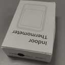 Digital Thermometer Hygrometer, Indoor Wall Thermometer, Indoor Humidity Temperature Monitor with Max&Min Records Backlit for 10S for Greenhouse, Home and Office Measuring Devices