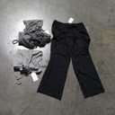 3 Pack Women's Maternity Lounge Pants Wide Leg Over The Belly Pregnancy Pajama Pants Loose Casual Trousers, XL