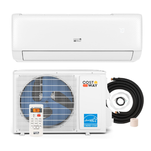 C2,000 BTU Mini Split Air Conditioner, with Heat Pump, Energy Star, 21 SEER2 Inverter, 24H Timer, Auto Clean, Remote Control for Rooms up to 750 Sq.Ft, 208-230V (Airtural Series)