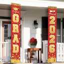 Graduation Decorations Red Gold 2026/USC Graduation Party Decorations Class of 2026 Congrats Grad Porch Sign Red Gold Balloons