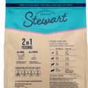Stewart Raw Naturals Freeze Dried Raw Dog Food or Meal Topper, Chicken and Salmon Recipe, 32 Ounce Bag, Complete and Balanced Nutrition (EXP 06/18/26)