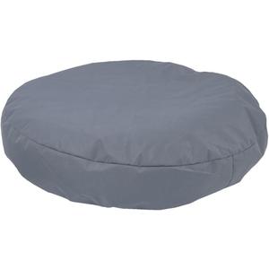 Waterproof Round Dog Bed Replacment Slip Cover 44-45 Inch Grey
