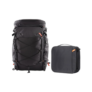 PGYTECH OnePro Flex Backpack 30L+Camera Insert Bag M, Fits DSLR/SLR/Mirrorless Cameras/Lenses and Other Gear, Lightweight Outdoor Hiking Bundle for Photography, Travel Bag with Laptop Compartment