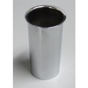 Salon Hair Dryer Holder Chrome 2" diameter 4" deep Chrome plated Best for Curling Iron