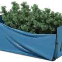 Hearth & Harbor Christmas Tree Storage Bag - Fit Upto 7.5 ft Holiday Trees - Extra Wide Christmas Tree Storage Box Container Made from Durable Oxoford 600D Waterproof Fabric with Handles & Dual Zipper