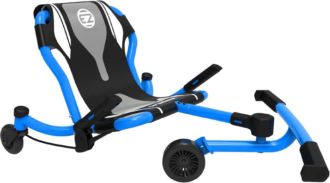 EzyRoller Spinner X Ride On Toy for Kids, Ages 4-12, Up to 154 lbs - Blue