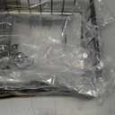 Large 2 Tier Fruit Basket for Kitchen Counter with 2 Banana Hangers, Metal Fruit Bowl with Protection Mats for Vegetable Bread Snack, Countertop Organizer  Black, 14.5" W x 9.5" D