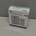 Indoor Outdoor Thermometer Wireless, 4.5 Inch Display Digital Hygrometer Thermometer Temperature Humidity Monitor with 330ft Range Sensor and Adjustable Backlight (White)