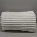 BEDELITE Fleece California King Comforter Set -Super Soft & Warm Fluffy Bright White Bedding, Luxury Fuzzy Heavy Bed Set for Winter with 2 Pillow Cases