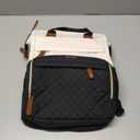 LOVEVOOK Laptop Backpack for Women, 15.6'' Waterproof Nurse Bag Teacher Work Backpack Purse for Women, Travel Computer Backpack for College Office Business Ladies (Cream-black)