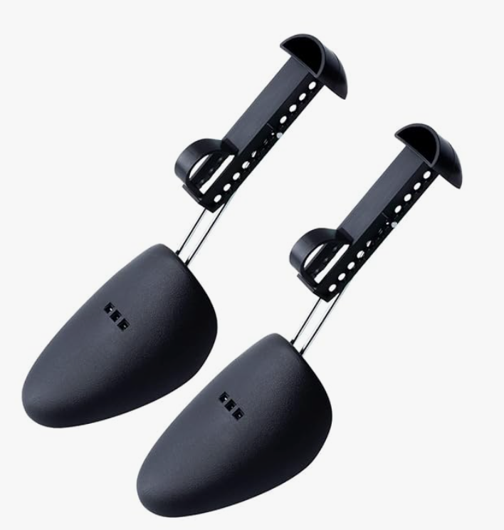Plastic Shoe Stretcher Men, 19 Pairs Adjustable Shoe Trees for Men Portable Shoe Tree Shaper Stretchers Holder